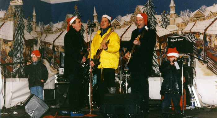 Stimmungsvolle Musik auf dem Weihnachtsmarkt - The Beats